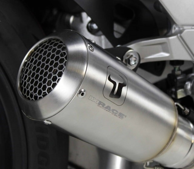 IXRACE アイエックスレース コニカルショート スリップオンマフラー KATANA SUZUKI スズキ マフラー サイレンサータイプ：マットポリッシュ