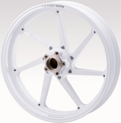 JB POWER(BITO R&D) JBパワー(ビトーR&D) 「MAGTAN (マグ鍛)」 マグネシウム鍛造ホイール JB4 ホワイト GPZ900R KAWASAKI カワサキ ホイール ホイール関連 足回り サイズ：・フロント：3.50-17 ・リア：4.50-17