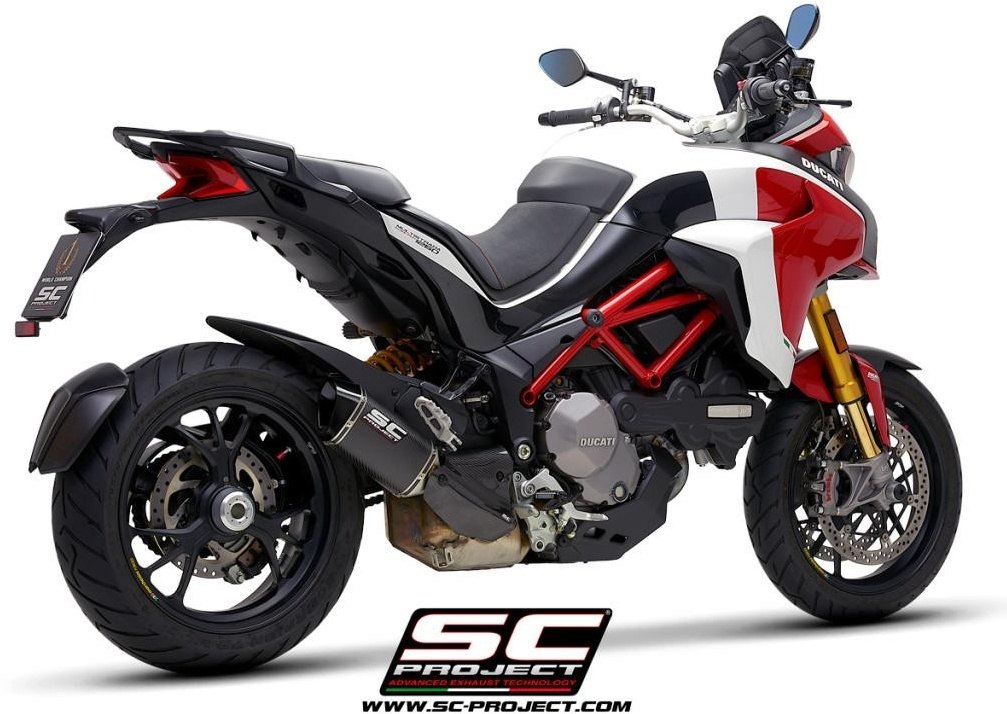 SC-PROJECT SCプロジェクト MTR スリップオンサイレンサー【公道走行可】 MULTISTRADA 1200 S 1260 PIKES PEAK DUCATI ドゥカティ スリップオンマフラー マフラー｜ウェビック　店 89,540円