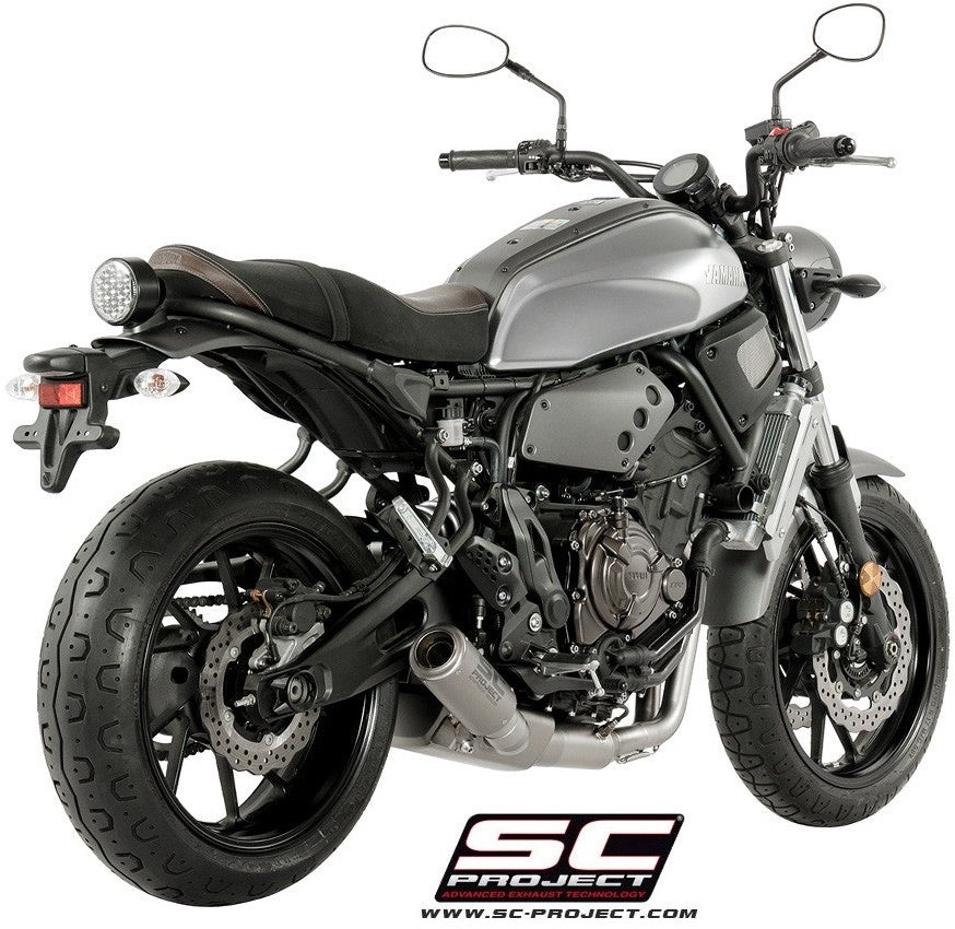 SC-PROJECT SCプロジェクト フルエキゾーストシステム 2-1＆CR-T サイレンサー MT-07 XSR 700 YAMAHA ヤマハ フルエキゾーストマフラー マフラー