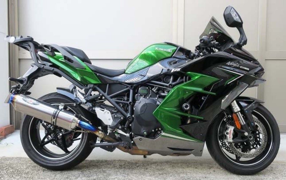 BEET ビート NASSERT Evolution TypeIIスリップオンマフラー Ninja H2 SX SE KAWASAKI カワサキ スリップオンマフラー マフラー
