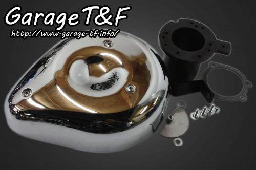Garage T&F ガレージ ティアドロップエアクリーナーキット バルカン400 バルカン400II バルカンクラシック400 バルカンドリフター400 KAWASAKI カワサキ エアクリーナーキット 吸気関連 エンジン