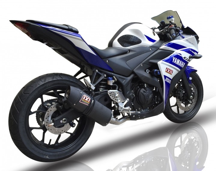 IXIL イクシル XOVS-フルエキゾーストマフラー R25 YZF-R3 YAMAHA ヤマハ フルエキゾーストマフラー マフラー