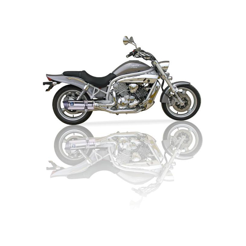 IXIL イクシル SOVE-オーバルタイプマフラー GV 650 AQUILA 06-12 HYOSUNG ヒョースン フルエキゾーストマフラー マフラー|ウェビック 店