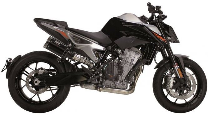 IXIL イクシル L3N デュアル ラウンド スリップオン マフラー DUKE 790 KTM スリップオンマフラー|ウェビック 店