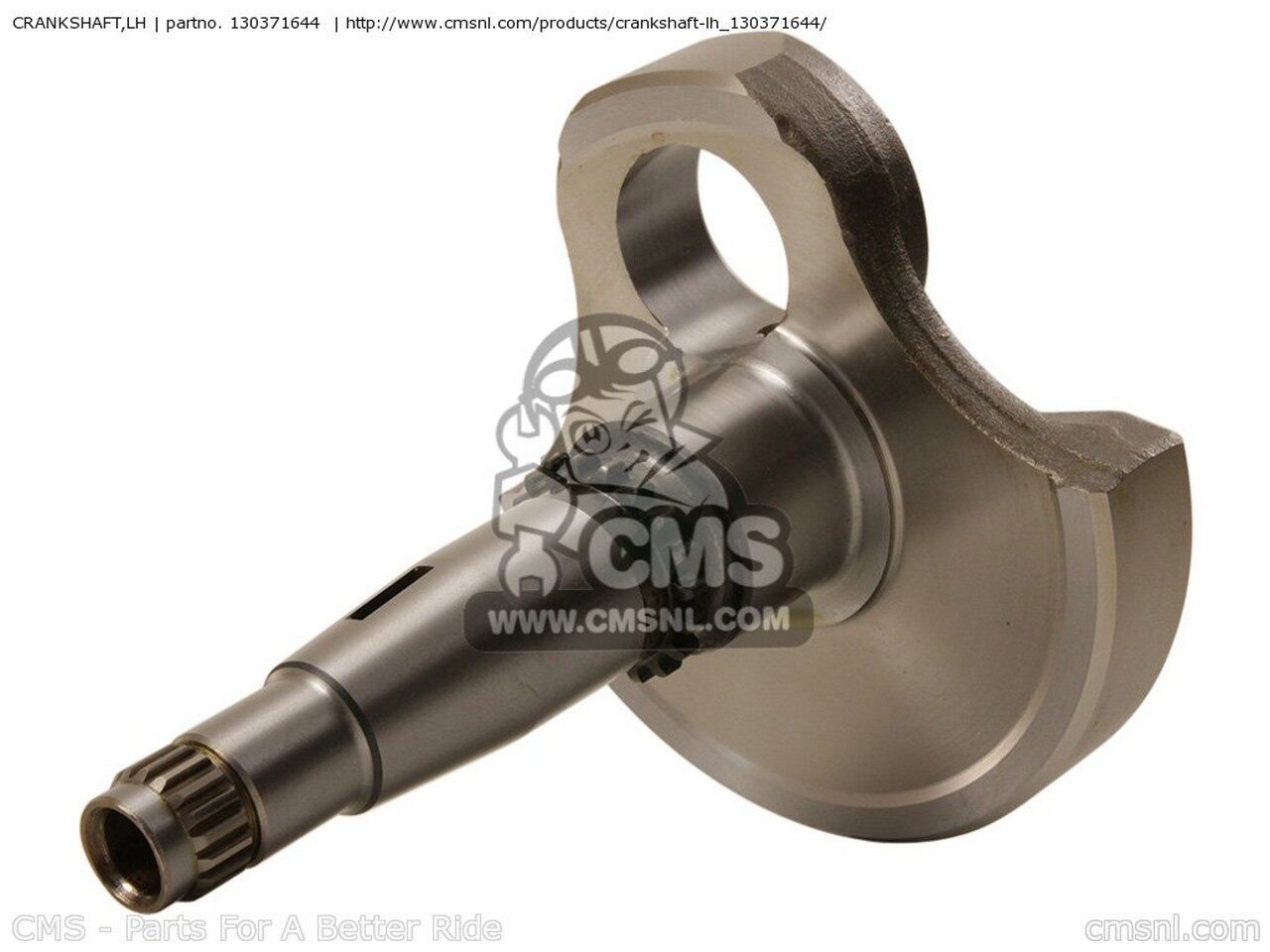 CMS シーエムエス CRANKSHAFT，LH KAWASAKI カワサキ クランクシャフト エンジンパーツ エンジン
