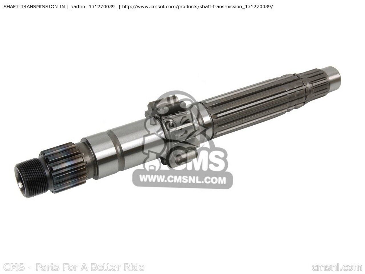 CMS シーエムエス SHAFT-TRANSMISSION IN KSF450-B8F KFX450R 2008 USA KSF450-B8FA KSF450-B9F 2009 KSF450-B9FB KSF450-BAF 2010 KSF450-BBF 2011 KSF450-BCS 2012 KSF450-BDF 2013 KSF450-BEF 2014 KAWASAKI カワサキ ミッション・ギア エンジンパーツ エンジン｜ウェビック　店