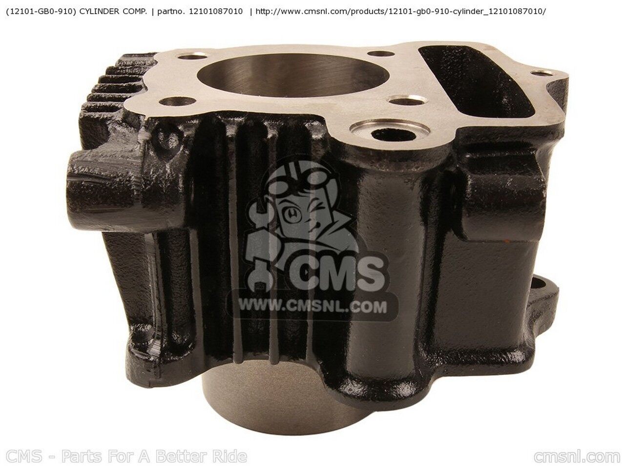 CMS シーエムエス (12101GB0910) CYLINDER COMP. XR70R 2000 Y CANADA / REF USA 2001 1 EUROPEAN DIRECT SALES 2002 2 2003 3 HONDA ホンダ シリンダー エンジンパーツ エンジン 32,036円