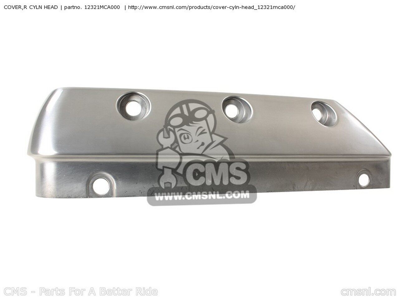 CMS シーエムエス COVER，R CYLN HEAD GL1800 GOLDWING 1 USA 2 3 4 5 6 AUSTRALIA / GH BRAZIL ENGLANDGH EUROPEAN DIRECT SALES FRANCE CMF IRELAND GL1800A KMH CANADA ENGLAND HONDA ホンダ その他エンジンカバー エンジンパーツ エンジン｜ウェビック　店