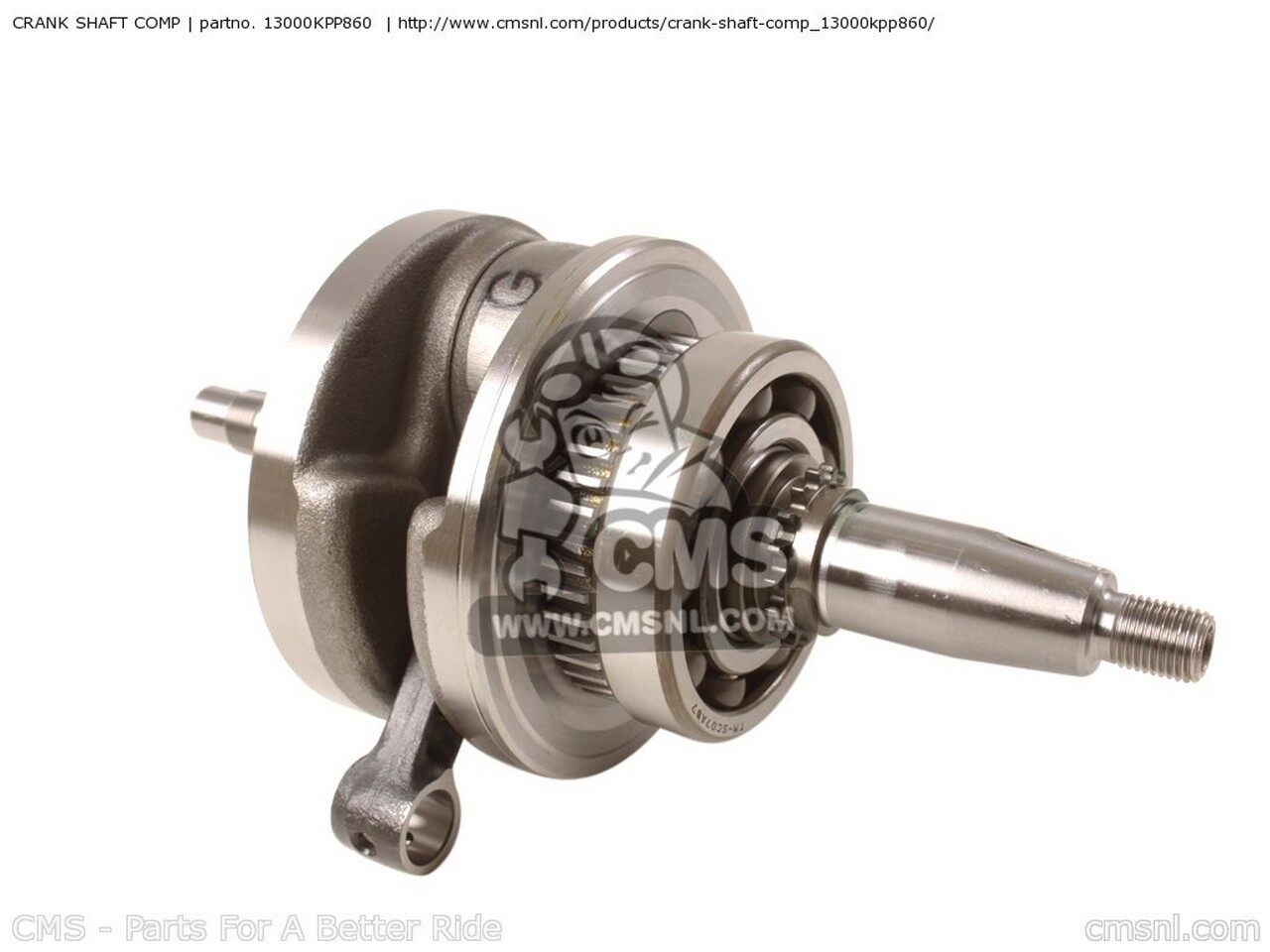CMS シーエムエス CRANK SHAFT COMP CBR125R 2004 4 ENGLAND EUROPEAN DIRECT SALES FRANCE KOREA 2005 5 CBR125RS 2006 6 / CMF GERMANY CBR125RW 2007 7 AUSTRALIA 2008 8 SOUTH AFRICA TURKEY 2009 9 WH 2010 A BLA 2011 B ST HONDA ホンダ クランクシャフト エンジン 59,778円