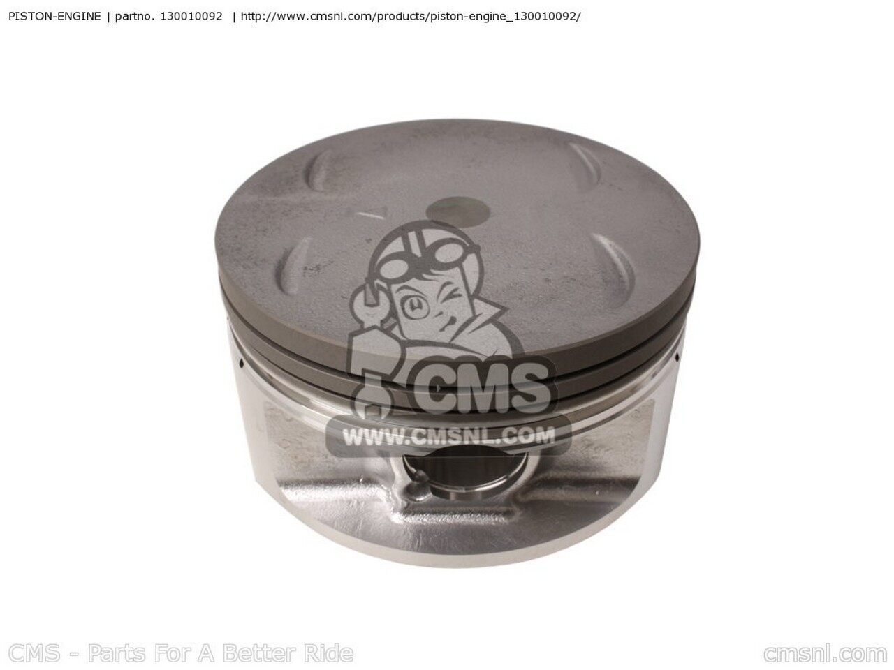 CMS シーエムエス (130010121) PISTON-ENGINE KL650E8F KLR650 2008 USA KL650E9F 2009 KAWASAKI カワサキ ピストン エンジンパーツ エンジン