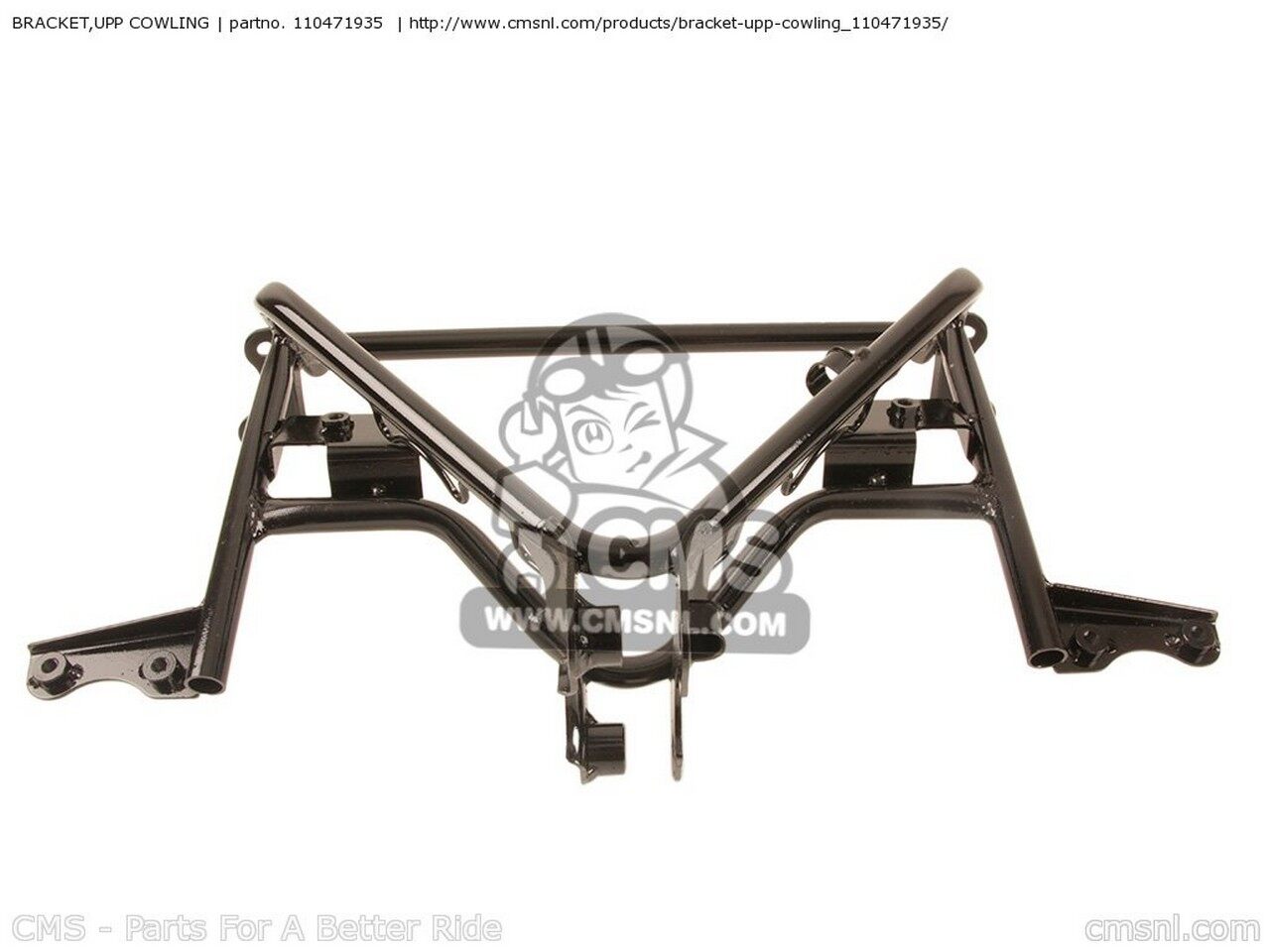 CMS シーエムエス BRACKET，UPP COWLING ZX600E11 ZZR600 2003 USA CALIFORNIA CANADA ZX600E12 2004 ZX600E13 KAWASAKI カワサキ カウルステー 外装