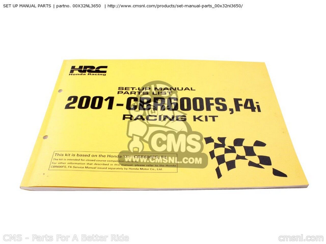 CMS シーエムエス SET UP MANUAL PARTS CBR600 FS F4i HONDA ホンダ オーナーズマニュアル DVD・書籍・カタログ|ウェビック 店