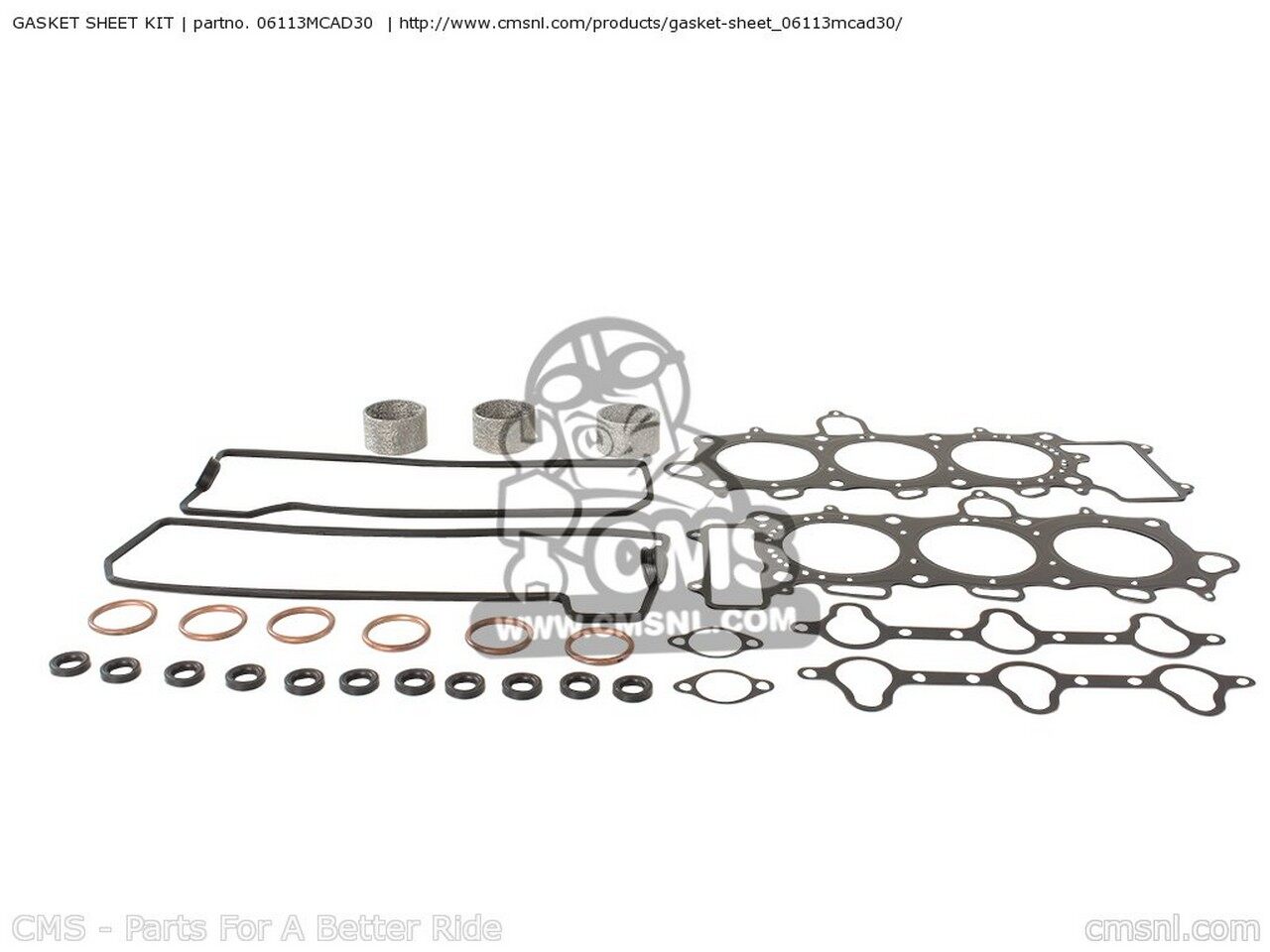 CMS シーエムエス GASKET SHEET KIT GL1800 GOLDWING 6 AUSTRALIA / GH BRAZIL ENGLANDGH EUROPEAN DIRECT SALES FRANCE CMF IRELAND USA HONDA ホンダ エンジンガスケット エンジンパーツ エンジン｜ウェビック　店
