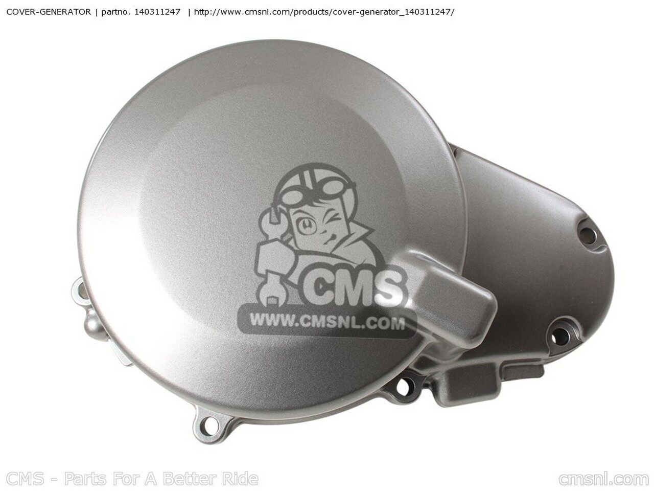CMS シーエムエス COVER-GENERATOR ZX600E11 ZZR600 2003 USA CALIFORNIA CANADA ZX600E12 2004 ZX600E13 KAWASAKI カワサキ その他エンジンカバー エンジンパーツ エンジン