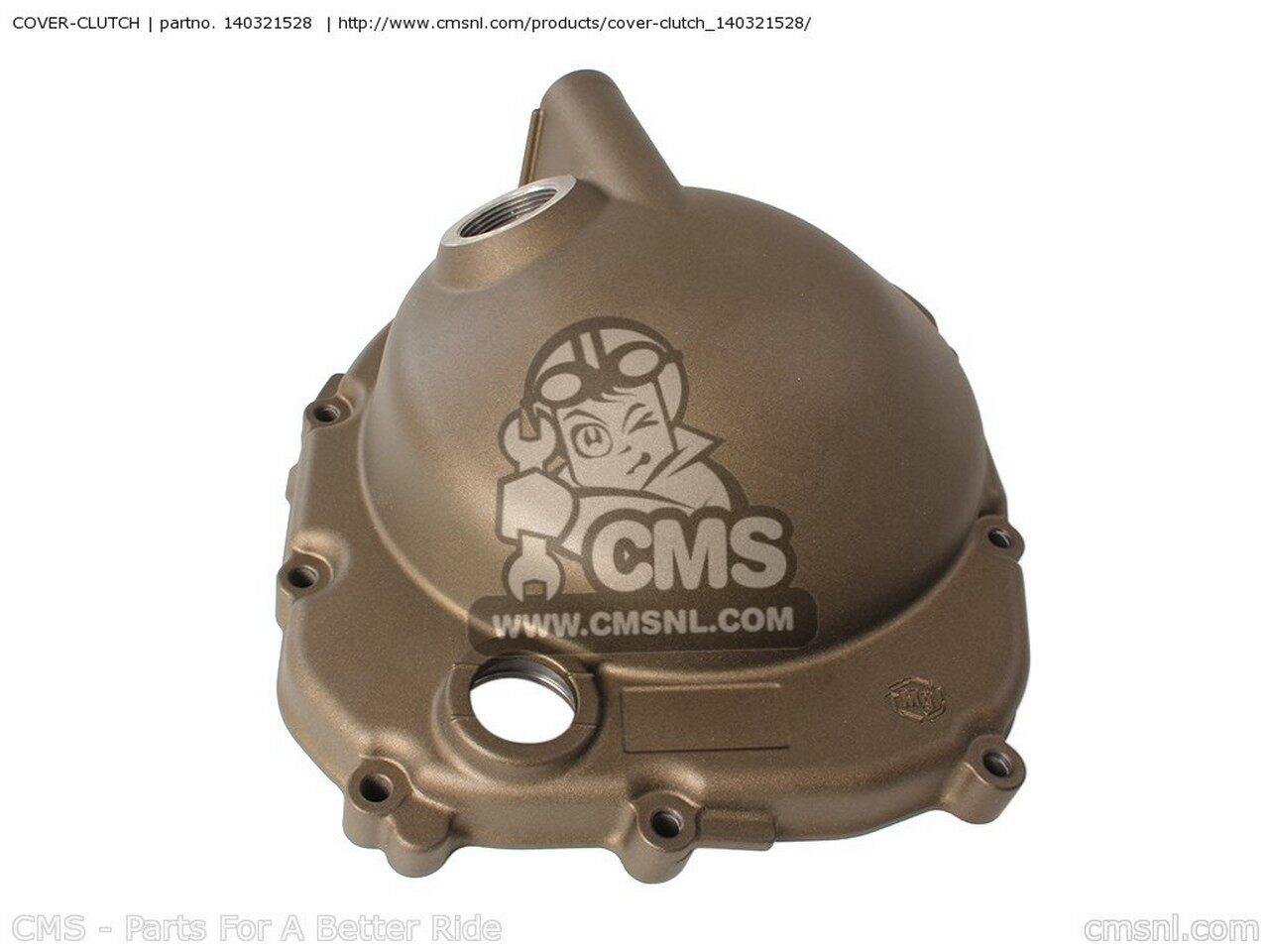 CMS シーエムエス COVER-CLUTCH ZX900F2 NINJA ZX9R USA CALIFORNIA CANADA KAWASAKI カワサキ クラッチカバー エンジンパーツ エンジン|ウェビック 店