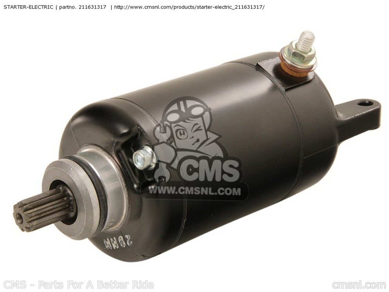 CMS シーエムエス STARTER-ELECTRIC EX250F17 NINJA 250R 2003 USA CALIFORNIA EX250F18 2004 EX250F7F 2007 EX250J8F 2008 EX250J9F 2009 EX250J9FA EX250JAFA 2010 EX250JBF 2011 EX250JBFA EX250JCF 2012 EX250JCFA KAWASAKI カワサキ スターターモーター 電装系