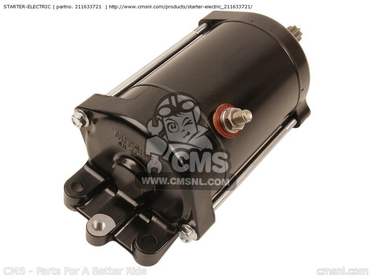 CMS シーエムエス STARTER-ELECTRIC KAWASAKI カワサキ スターターモーター 電装系｜ウェビック　店