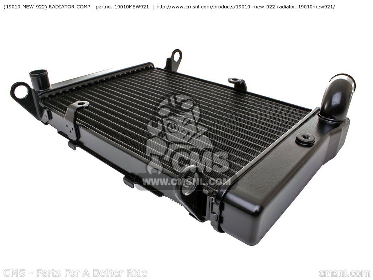 CMS シーエムエス (19010-MEW-922) RADIATOR COMP NT700V 2006 6 AUSTRALIA ENGLAND EUROPEAN DIRECT SALES FRANCE / CMF 2007 7 MKH 2008 8 2010 A DEAUVILLE NT700VA ABS HONDA ホンダ ラジエーター 冷却関連 エンジン
