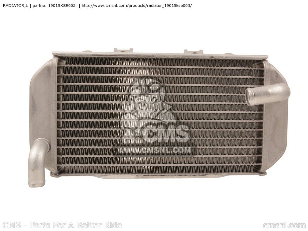 CMS シーエムエス RADIATOR，L CRF150R 2007 7 AUSTRALIA EUROPEAN DIRECT SALES / CMF 2009 9 CRF150RB 2008 8 HONDA ホンダ ラジエーター 冷却関連 エンジン｜ウェビック　店 34,492円