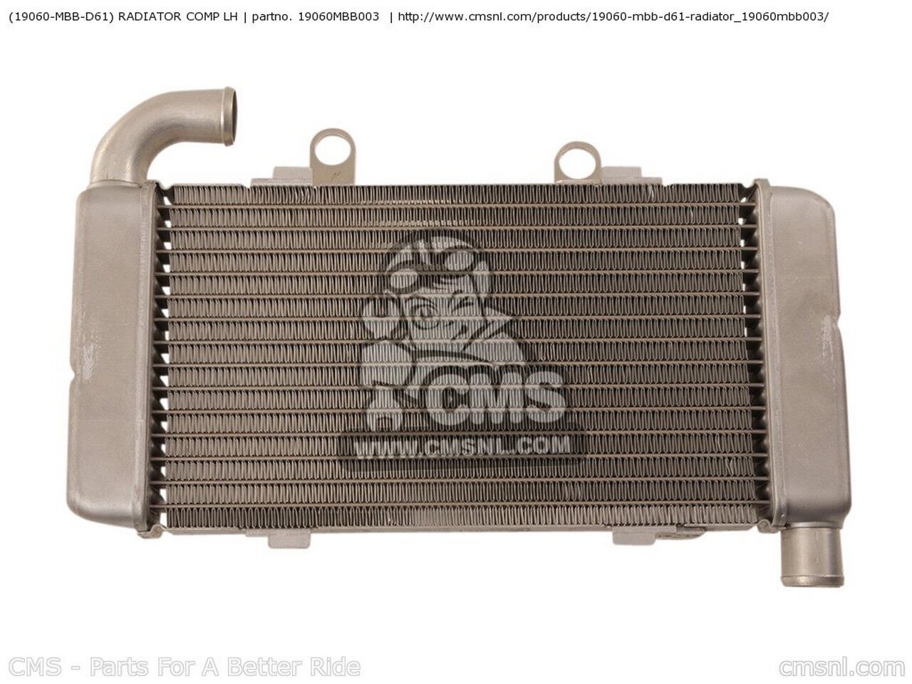 CMS シーエムエス (19060-MBB-D61) RADIATOR COMP LH VTR1000F FIRESTORM Y AUSTRALIA AUSTRIA / ASV CANADA LL ENGLAND EUROPEAN DIRECT SALES FINLAND FRANCE GERMANY ITALY NORTHERN EUROPE SWITZERLAND 1 2 SUPERHAWK 2000 USA HONDA ホンダ ラジエーター 冷却関連｜ウェビック　店