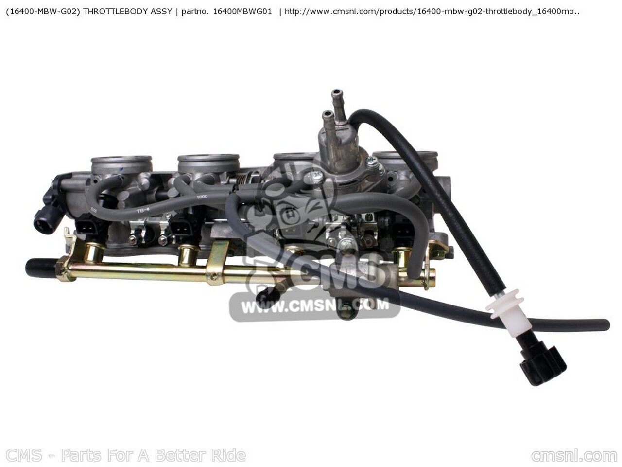 CMS シーエムエス (16400-MBW-G02) THROTTLEBODY ASSY CBR600F HURRICANE 1 GERMANYCAT CBR600FR GERMANY HONDA ホンダ その他吸気系オプション・補修部品 吸気関連 エンジン