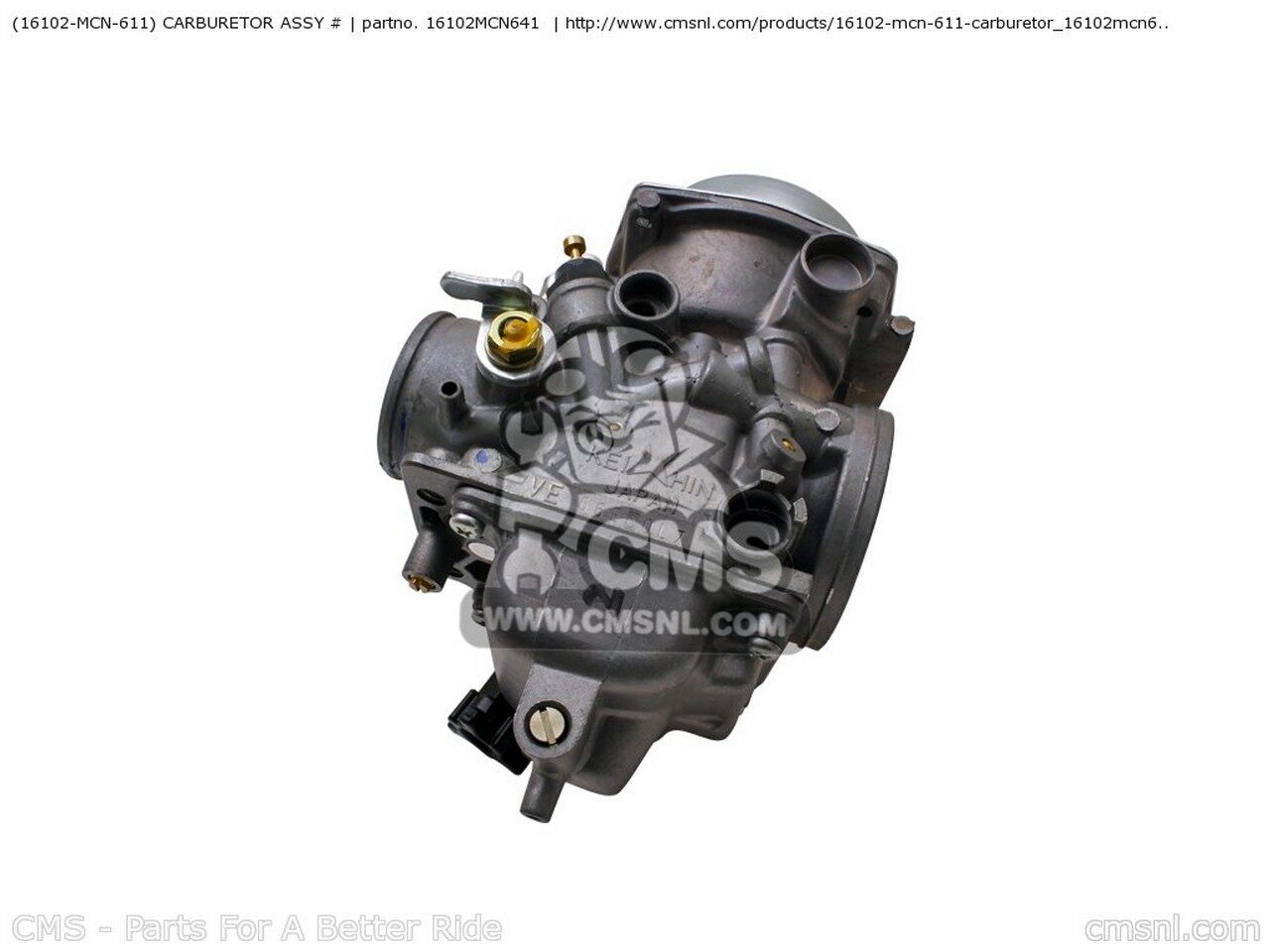 CMS シーエムエス (16102-MCN-611) CARBURETOR ASSY # CB750F2 SEVEN FIFTY 1 EUROPEAN DIRECT SALES / KPH FRANCE CMF SPAIN HONDA ホンダ キャブレター 吸気関連 エンジン|ウェビック 店
