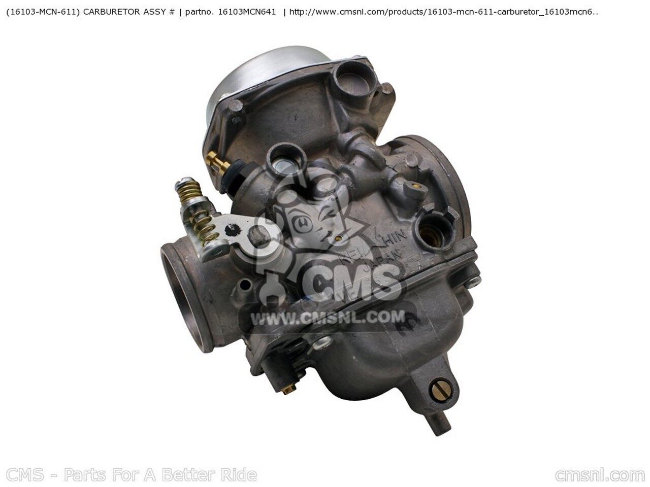 CMS シーエムエス (16103-MCN-611) CARBURETOR ASSY # CB750F2 SEVEN FIFTY 1 EUROPEAN DIRECT SALES / KPH FRANCE CMF SPAIN HONDA ホンダ キャブレター 吸気関連 エンジン|ウェビック 店