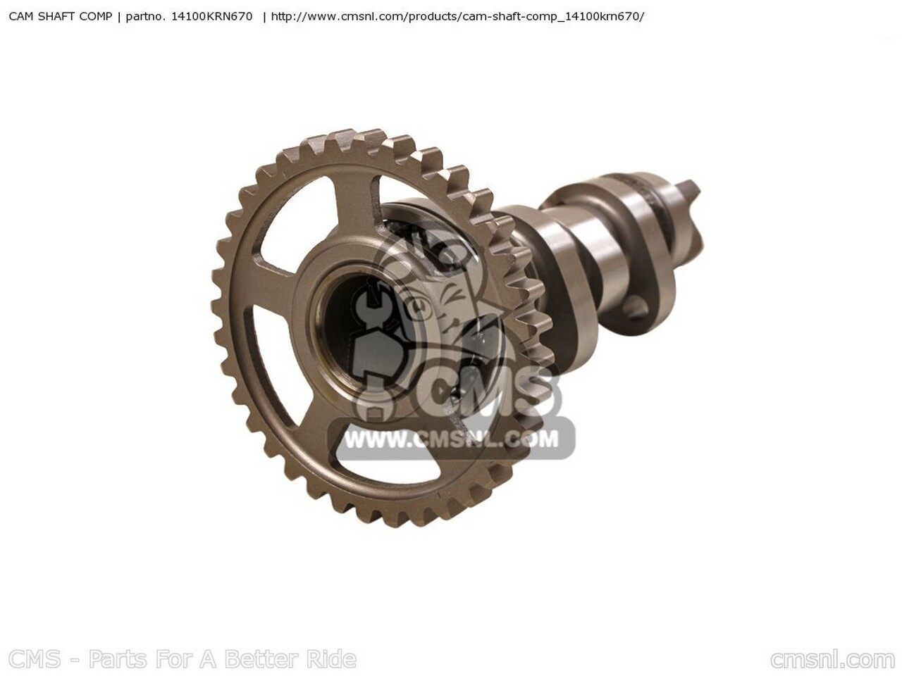 CMS シーエムエス CAM SHAFT COMP CRF250R 4 AUSTRALIA EUROPEAN DIRECT SALES HONDA ホンダ カムシャフト エンジンパーツ エンジン｜ウェビック　店 48,652円
