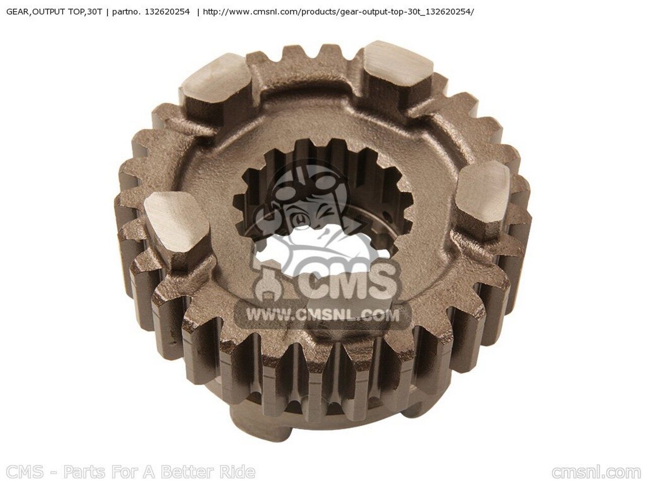 CMS シーエムエス GEAR，OUTPUT TOP，30T ZX636B2 NINJA ZX6R USA CALIFORNIA CANADA ZX636C1 ZX636C6F ZX636D6F KAWASAKI カワサキ ミッション・ギア エンジンパーツ エンジン｜ウェビック　店