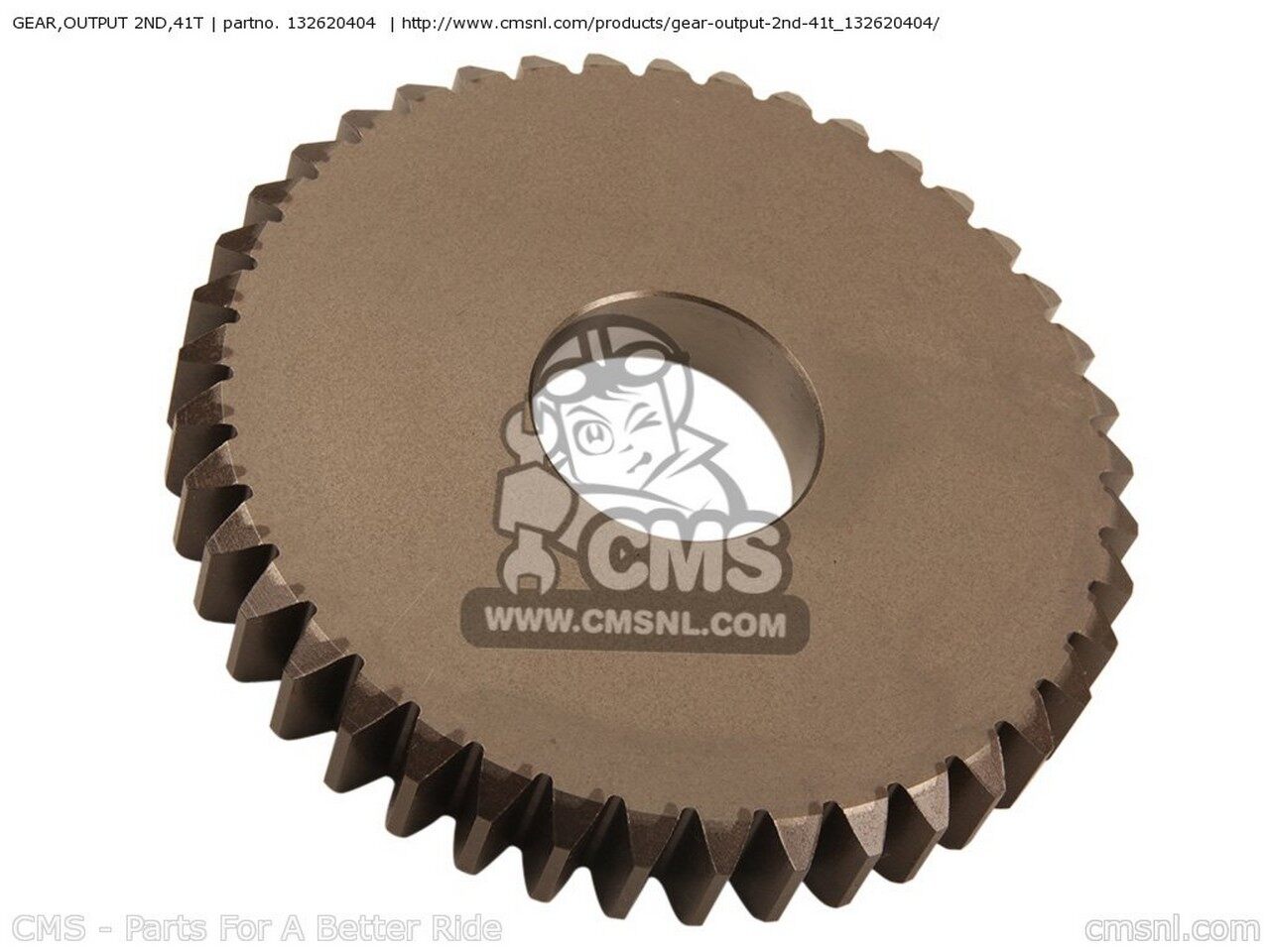 CMS シーエムエス GEAR，OUTPUT 2ND，41T ZG1400A8F CONCOURS 14 USA / ABS ZG1400A9F ZG1400B8F ZG1400B9F ZG1400CAF ZG1400CBF ZG1400CCF ZG1400CDF ZG1400CEF ZG1400DAF KAWASAKI カワサキ ミッション・ギア エンジンパーツ エンジン｜ウェビック　店