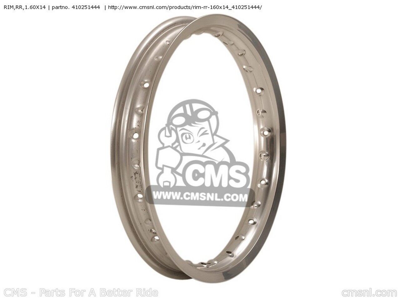 CMS シーエムエス RIM，RR，1.60X14 KX85-A3 KX85 2003 USA CANADA KX85-A9F 2009 KX85A6F 2006 KX85A7F 2007 KAWASAKI カワサキ その他ホイールオプション・補修部品 ホイール関連 足回り｜ウェビック　店