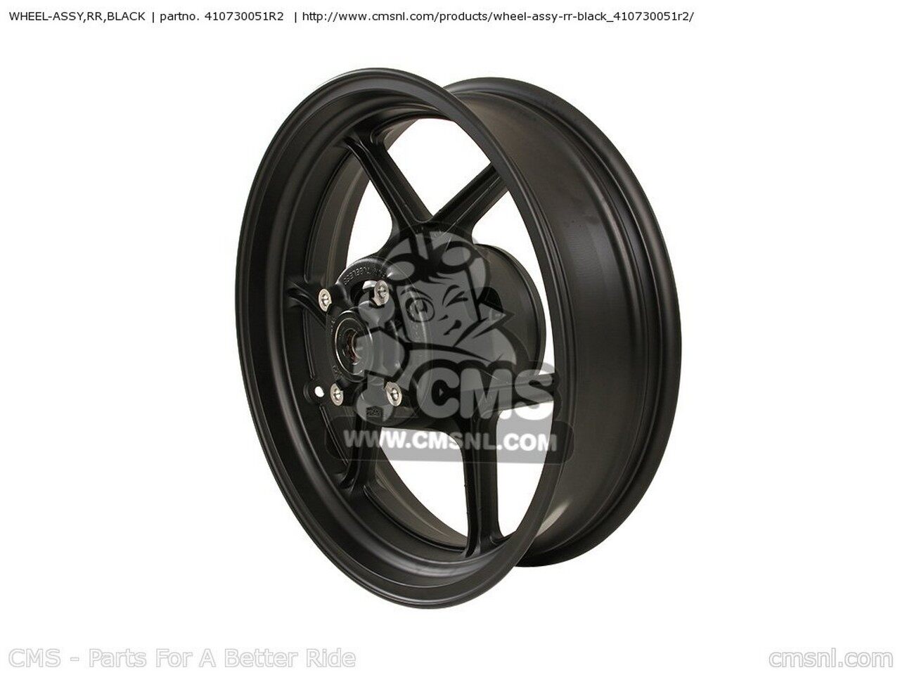CMS シーエムエス WHEEL-ASSY，RR，BLACK KLE650A9F VERSYS USA KLE650CAF KAWASAKI カワサキ ホイール ホイール関連 足回り