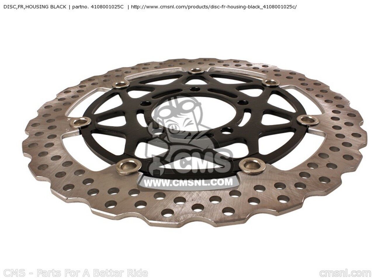 CMS シーエムエス DISC，FR，HOUSING BLACK KAWASAKI カワサキ ブレーキディスクローター ブレーキ