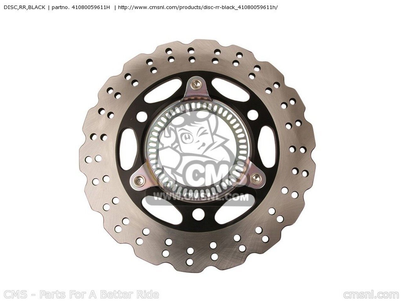 CMS シーエムエス DISC，RR，BLACK EX300BES NINJA 300 2014 USA / ABS EX300BESA KAWASAKI カワサキ ブレーキディスクローター ブレーキ｜ウェビック　店