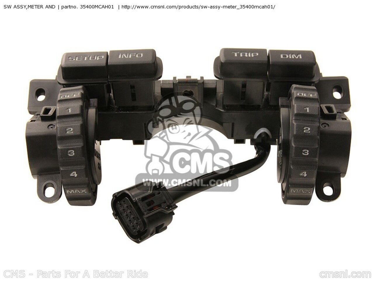 CMS シーエムエス SW ASSY，METER AND GL1800 GOLDWING 6 AUSTRALIA / GH ENGLANDGH EUROPEAN DIRECT SALES FRANCE CMF IRELAND USA HONDA ホンダ ハンドルスイッチ・スイッチボックス ハンドル周辺パーツ ハンドル｜ウェビック　店