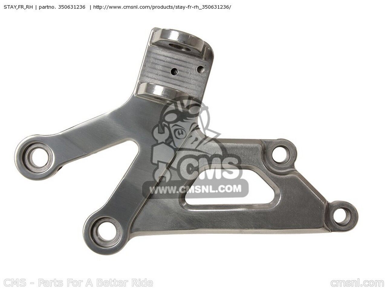 CMS シーエムエス STAY，FR，RH ZX1200B2 ZX12R USA CALIFORNIA CANADA KAWASAKI カワサキ その他ステップオプション・補修部品 ステップ 足回り