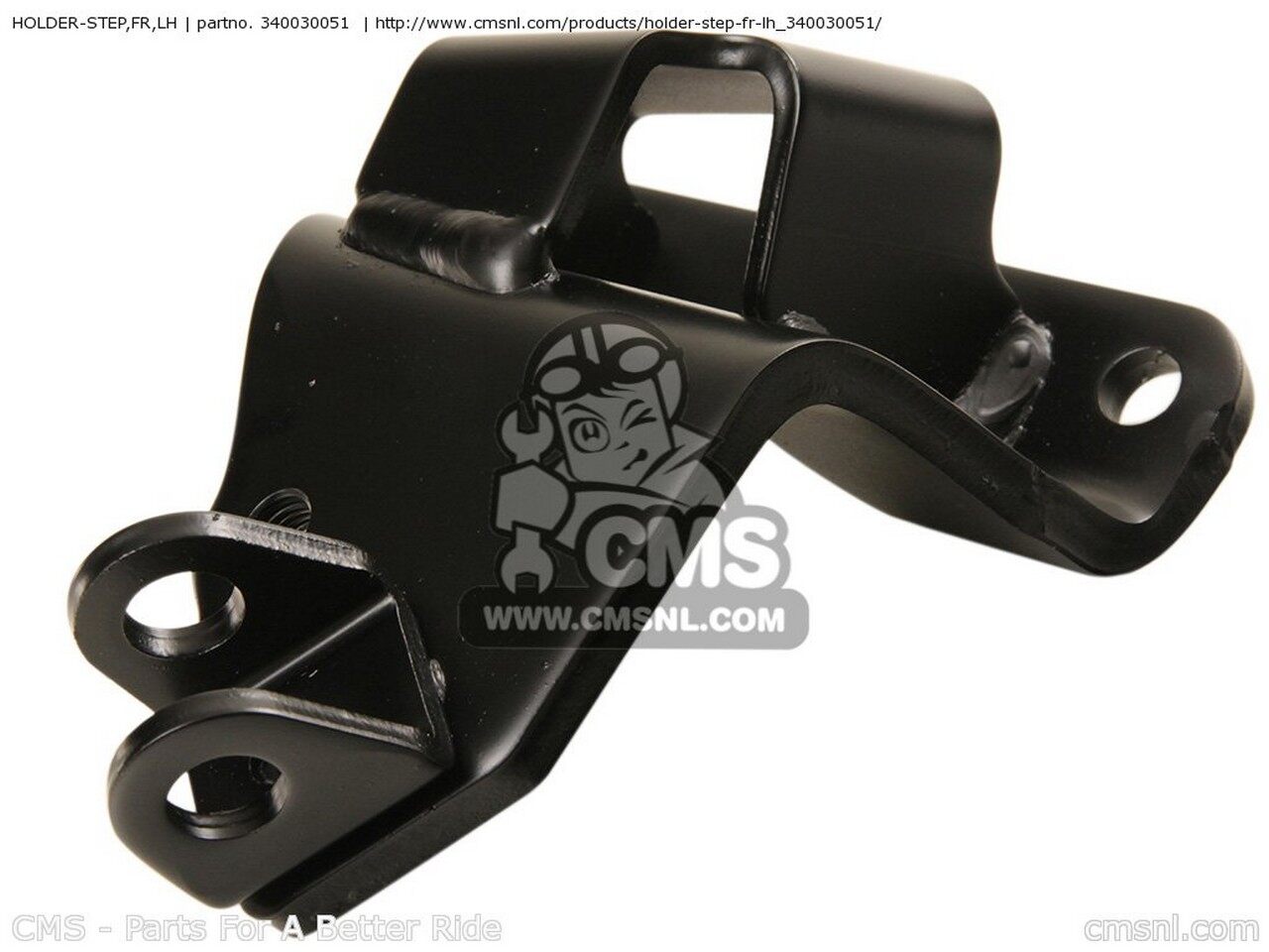 CMS シーエムエス HOLDER-STEP，FR，LH VN900C7F VULCAN 900 CUSTOM 2007 USA CALIFORNIA CANADA VN900C8F 2008 VN900CAF 2010 VN900CAFA VN900CBF 2011 VN900CEFA 2014 KAWASAKI カワサキ その他ステップオプション・補修部品 ステップ 足回り
