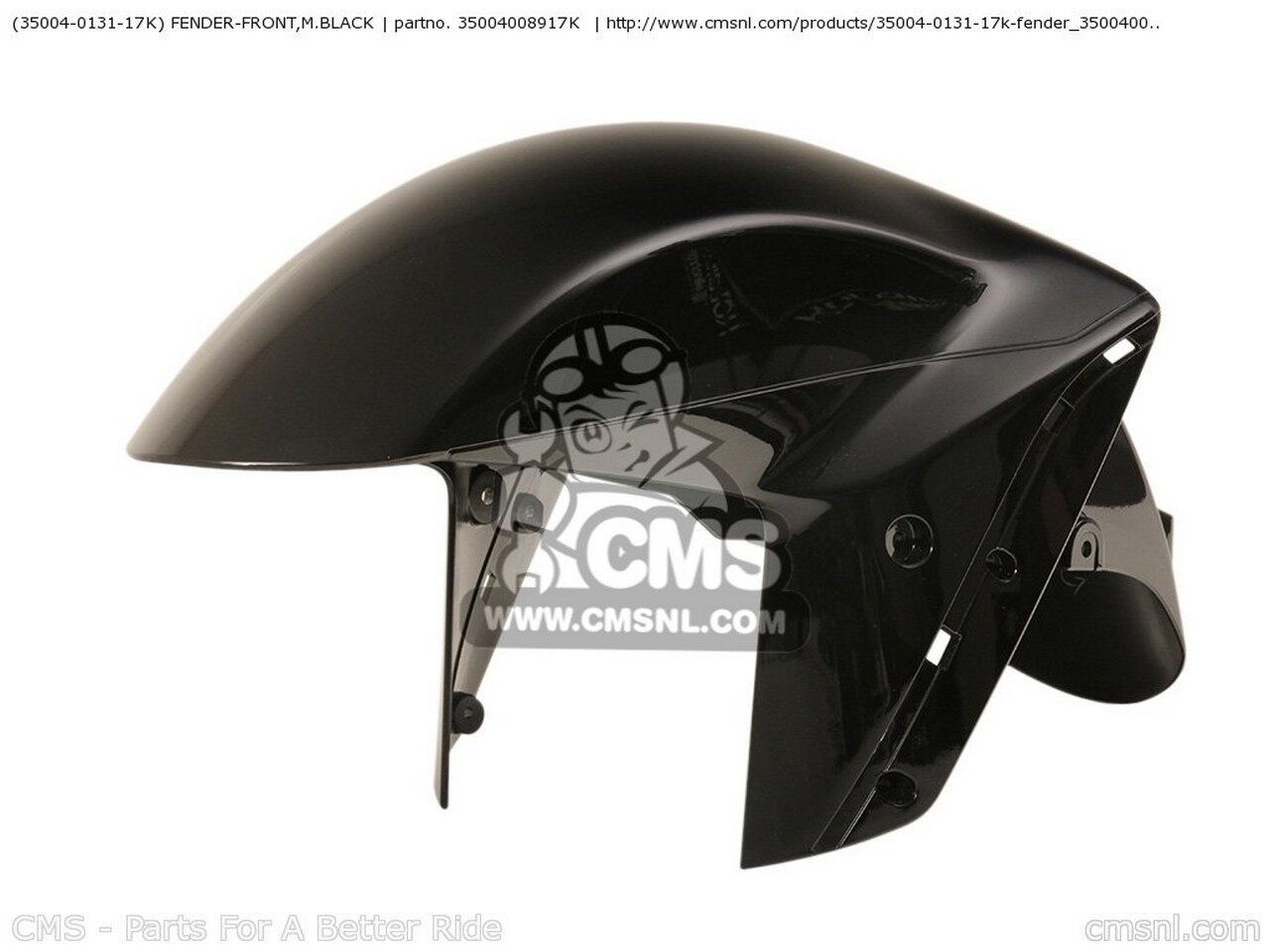 CMS シーエムエス (35004013117K) FENDER-FRONT,M.BLACK ZG1400A9F CONCOURS 14 USA / ABS ZG1400B9F KAWASAKI カワサキ フロントフェンダー フェンダー関連 外装|ウェビック 店