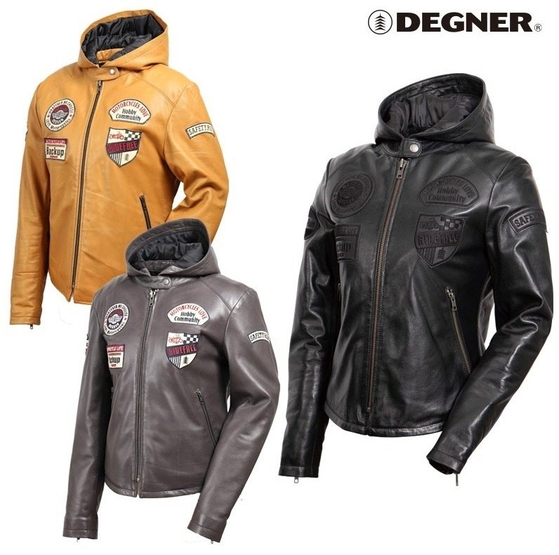 DEGNER デグナー レディースレザージャケット サイズ バイク用品