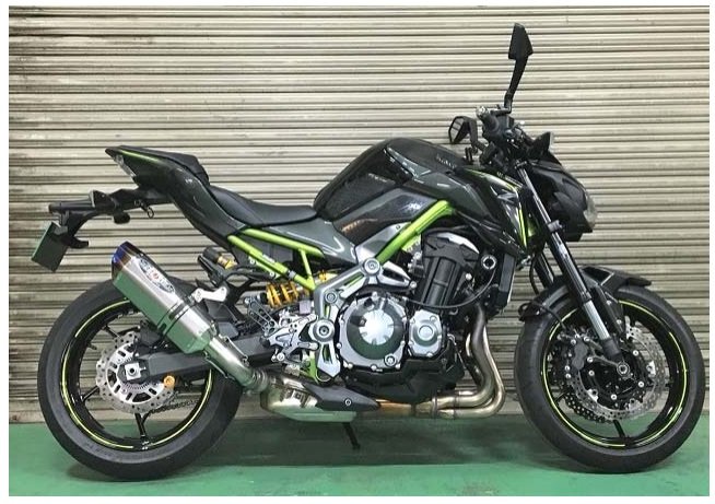 BEET ビート NASSERT Evolution TypeII スリップオンマフラー Z900 KAWASAKI カワサキ マフラー