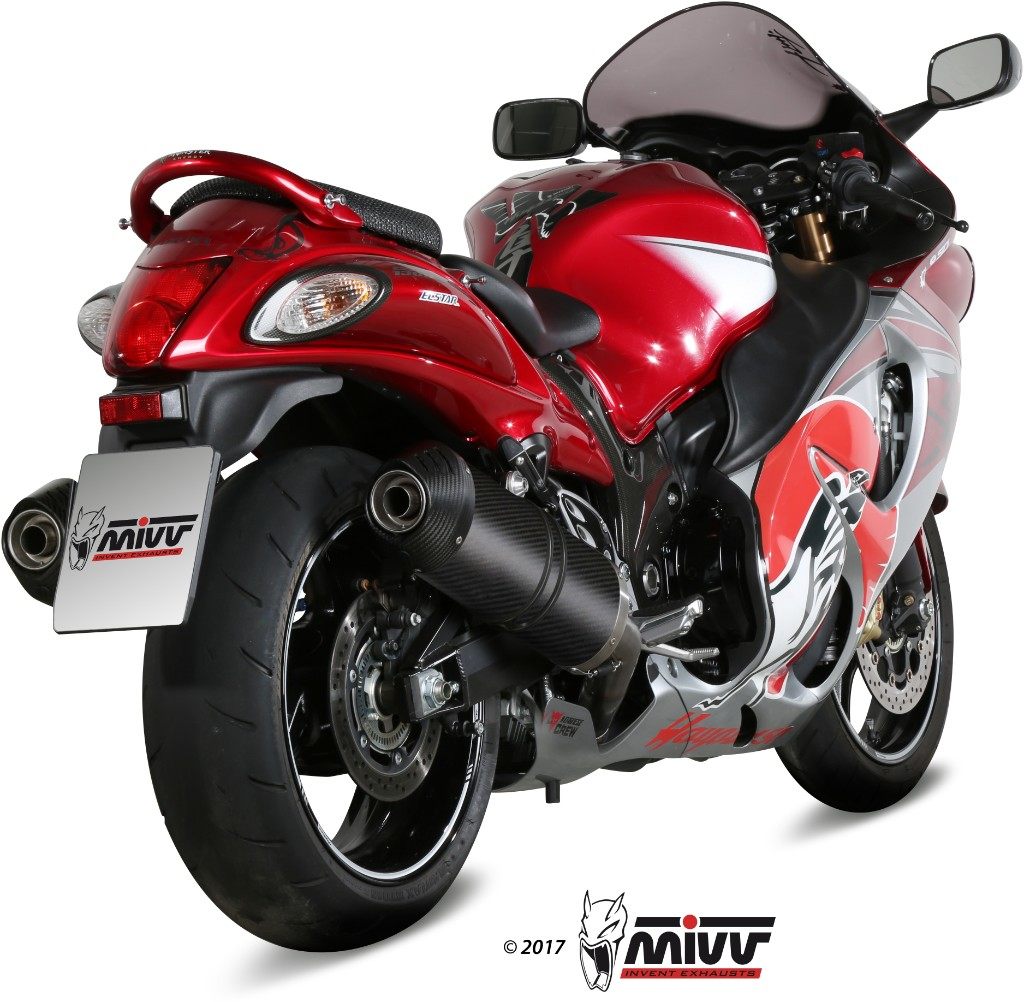 MIVV ミヴ OVAL スリップオンマフラー GSX-R 1300 隼 SUZUKI スズキ マフラー|ウェビック 店
