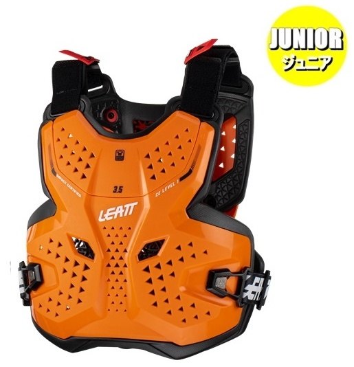 LEATT BRACE リアットブレイス 【キッズ用】3.5 チェストプロテクター オフロードチェストプロテクター オフロードバイクウェア アパレル