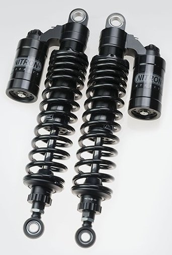 NITRON ナイトロン リアサスペンションツインショック STEALTH TWIN R3シリーズ Monkey125 HONDA ホンダ リアサスペンション サスペンション 足回り テーマカラー：ステルス / スプリングカラー：ターコイズ / ハイドロリックプリロードアジャスター(HPA)：なし｜ウェビック　店 148,847円