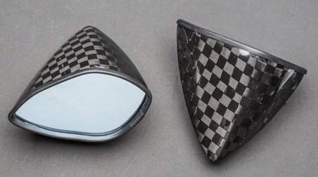 A-TECH エーテック 専用ミラーセット タイプ6 Ninja ZX-10R KAWASAKI カワサキ ミラー ハンドル ミラーシャフト素材:カーボン / ミラーヘッド素材:KDC 開繊ドライカーボン|ウェビック 店