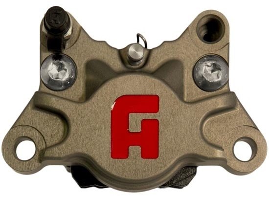 ACCOSSATO アコサット ブレーキキャリパー 2ピストン 34mm 84mm PZ015 取付ピッチ キャリパー ブレーキ｜ウェビック　店 51,161円