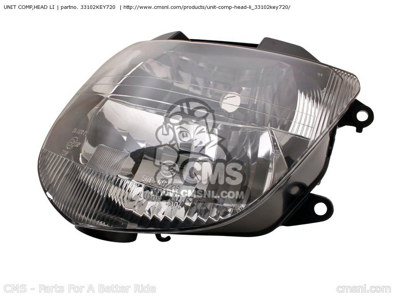 CMS シーエムエス UNIT COMP，HEAD LI FES125 PANTHEON 2000 Y ENGLAND / MKH 2002 2 HONDA ホンダ ヘッドライト 灯火類 電装系