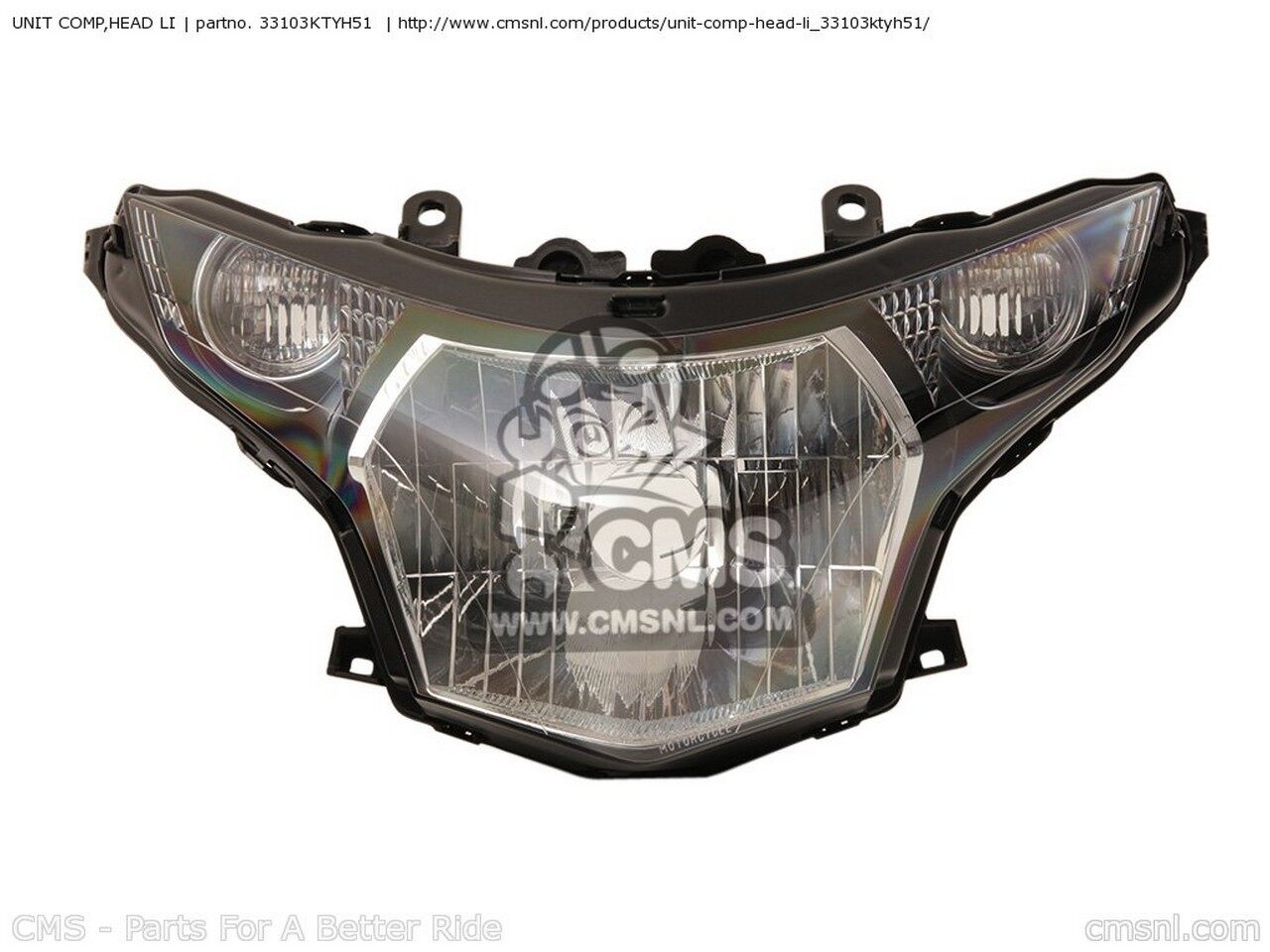CMS シーエムエス UNIT COMP,HEAD LI CBR125RW 2011 B AUSTRALIA / ST ENGLAND EUROPEAN DIRECT SALES FRANCE GERMANY KOREA HONDA ホンダ ヘッドライト 灯火類 電装系|ウェビック 店