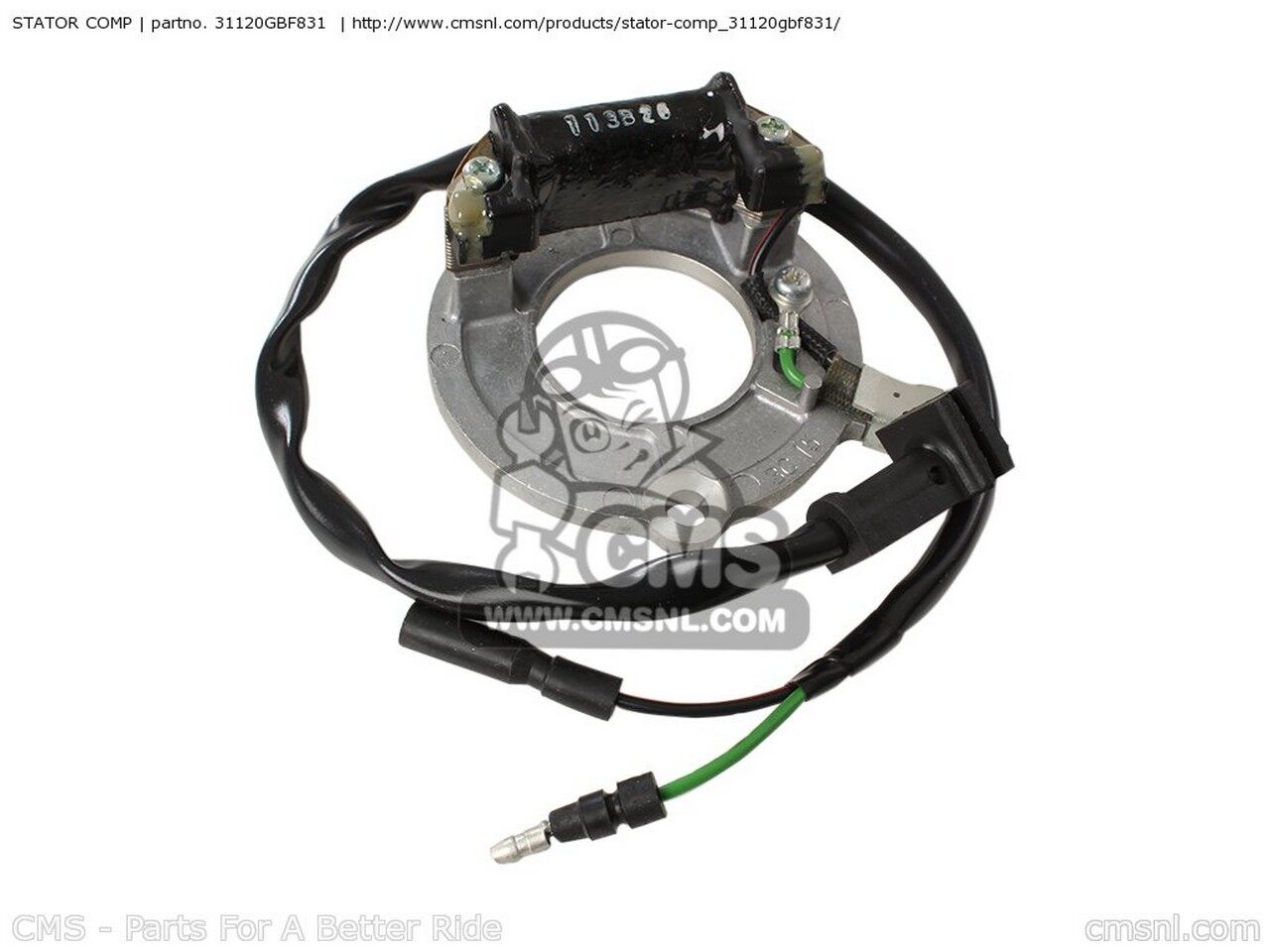 CMS シーエムエス STATOR COMP CR80R 2000 Y AUSTRALIA CANADA EUROPEAN DIRECT SALES USA 2001 1 2002 2 CR80RB CR85R 2003 3 / CMF 2004 4 CR85RB AUSTRALIAT19 T19 HONDA ホンダ オルタネーター・ジェネレーター 電装系