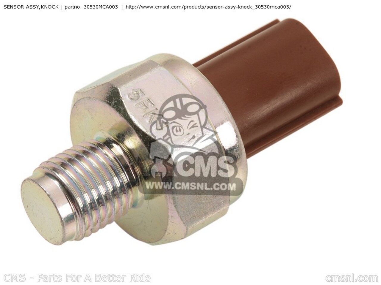 CMS シーエムエス SENSOR ASSY，KNOCK GL1800 GOLDWING 1 USA 2 3 4 5 6 AUSTRALIA / GH BRAZIL ENGLANDGH EUROPEAN DIRECT SALES FRANCE CMF IRELAND GL1800A KMH CANADA ENGLAND NRX1800DA VALKYRIE RUNE 2004 2005 NRX1800DB NRX1800EA NRX1800EB HONDA ホンダ 点火系｜ウェビック　店